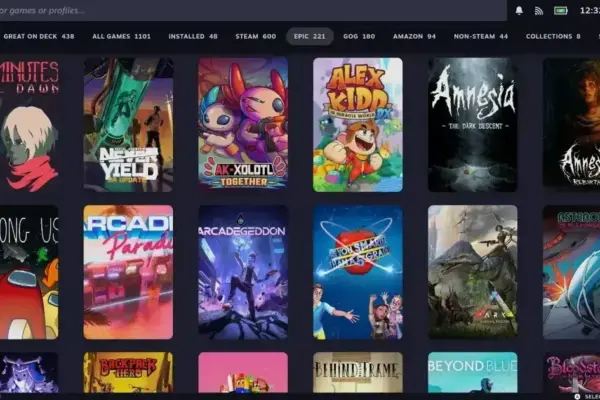 Unifideck: Centralize seus jogos Epic, GOG e Amazon no Steam Deck