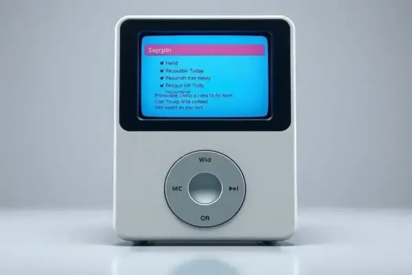 A Apple e o Design Retro: O iPod que Poderia Ter Existido