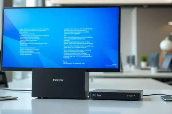 Análise do Beelink GTi15 Ultra e da EX Pro Docking Station: Potência em Mini PC