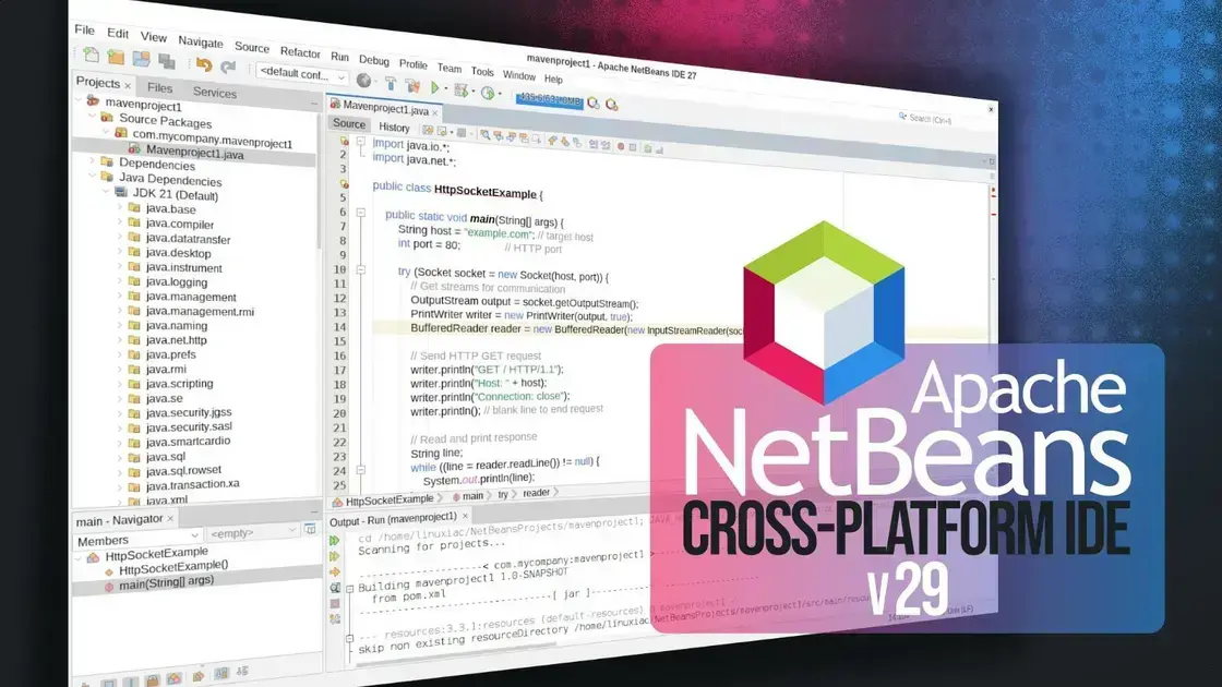 Apache NetBeans 29 é lançado com melhorias no Java, PHP e Git