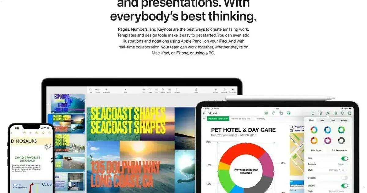 Apple descontinua a marca iWork: um marco de 20 anos