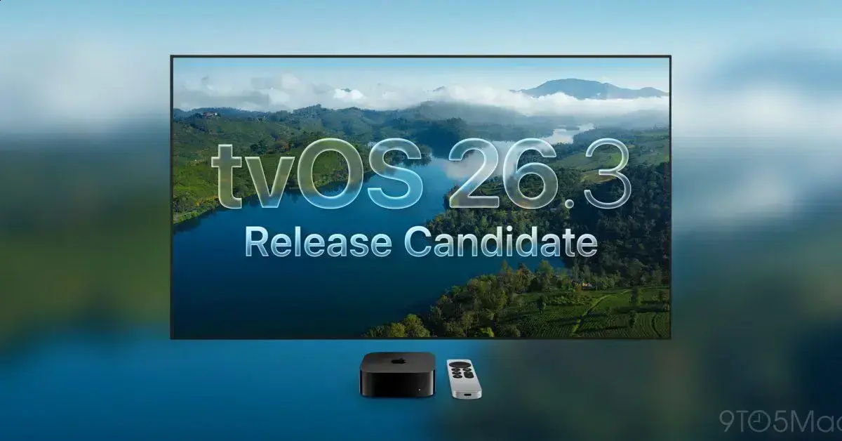 Apple lança RC para tvOS 26.3 e watchOS 26.3