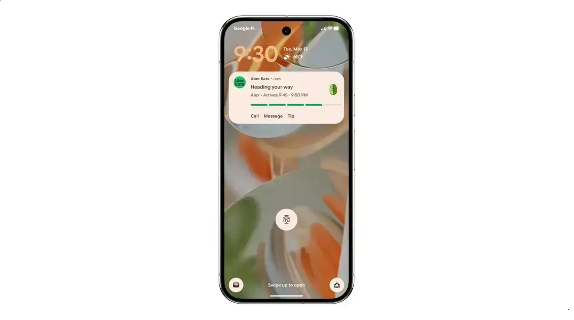 Aprimoramentos na interface do Android 16: Live Updates e widgets do Google Translate 1 Aprimoramentos na interface do Android 16: Live Updates e widgets do Google Translate