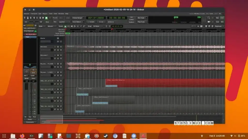Ardour 9.0: Novidades e Melhorias na DAW Open Source