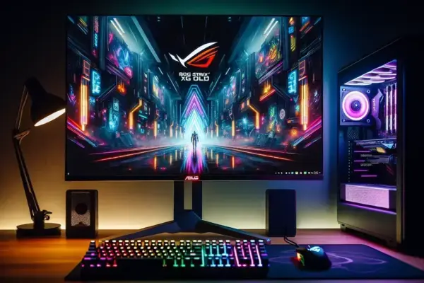 ASUS ROG apresenta monitor de jogos com Google TV integrado