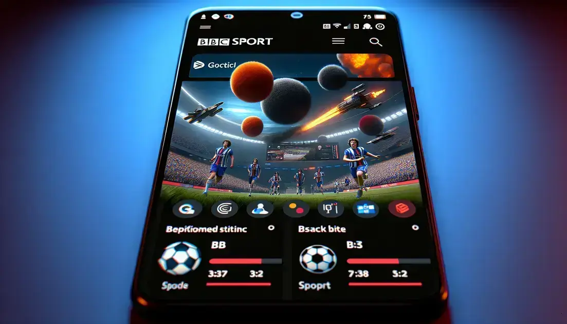 BBC Sport finalmente ganha modo escuro no Android 1 BBC Sport finalmente ganha modo escuro no Android