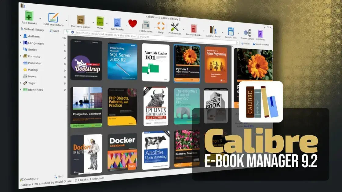 Calibre 9.2: Atualizações e Melhorias no Gerenciador de E-books