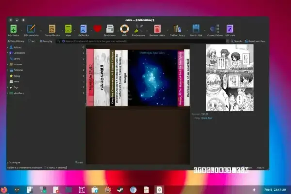 Calibre 9.2: Melhora a Visualização e Funcionalidade do Gerenciador de E-books