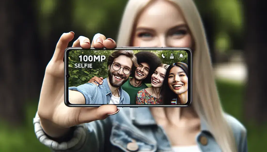Câmaras selfie de 100MP: a nova tendência em smartphones