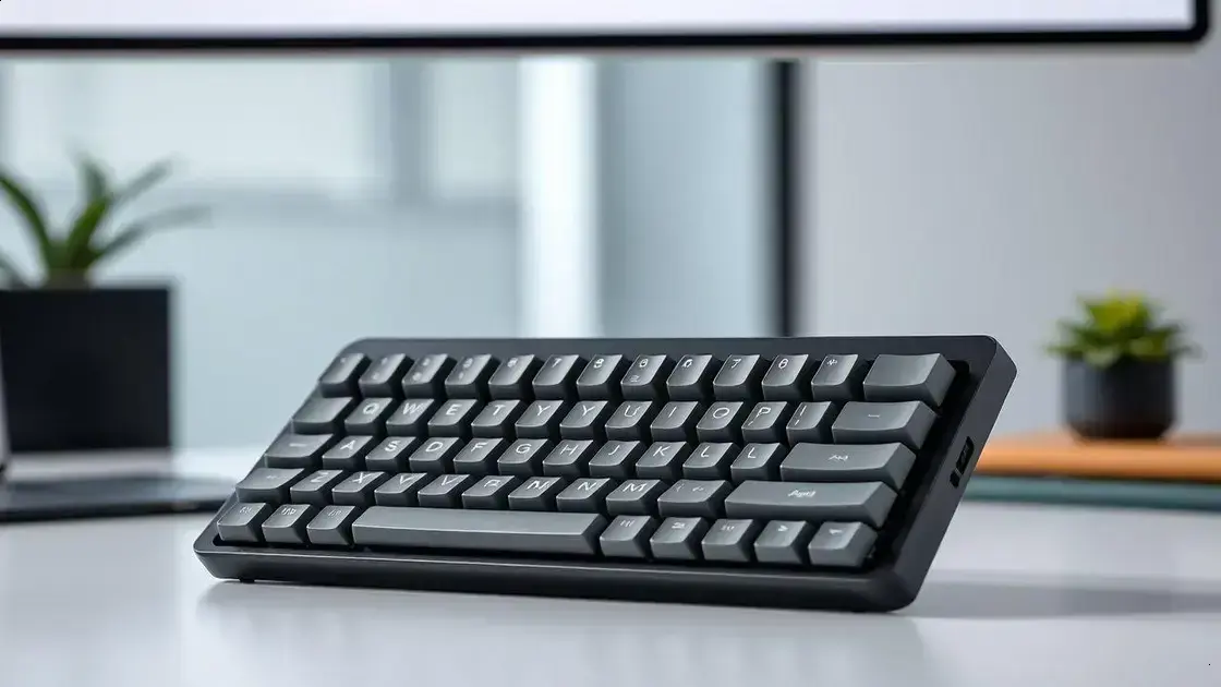 Cherry KW 300 MX: O Teclado Mecânico Ideal Para Usuários de Mac