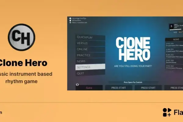Clone Hero: O clássico jogo de ritmo chega ao Linux via Flatpak