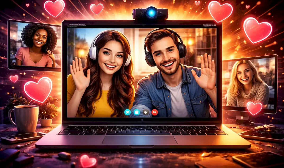 Como os bate-papos por webcam trazem de volta a emoção ao namoro online 1 Como os bate-papos por webcam trazem de volta a emoção ao namoro online