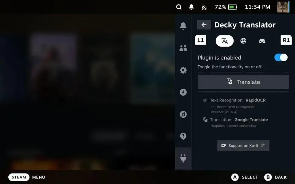 Como traduzir jogos no Steam Deck com o Decky Translator 1 Como traduzir jogos no Steam Deck com o Decky Translator