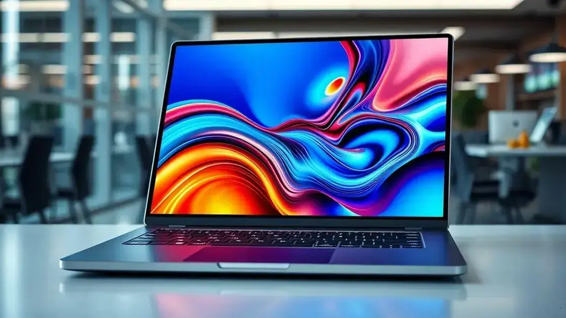 Compal apresenta laptop inovador com descanso de pulso em E Ink