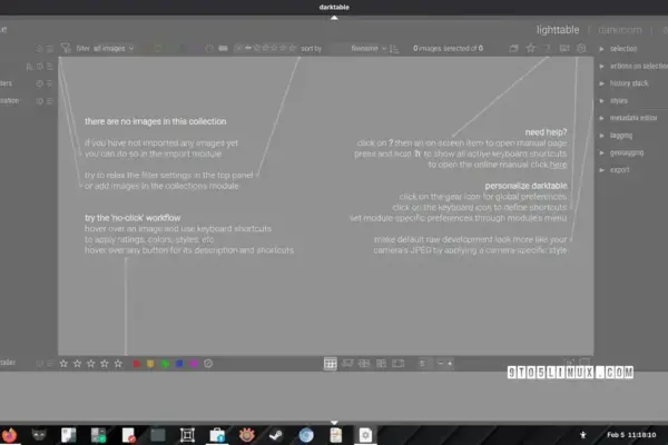 Darktable 5.4.1: Novos Perfis de Ruído para Câmeras Canon e Sony