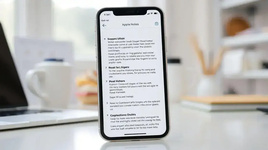 Descubra 10 funções secretas do Apple Notes para maximizar sua produtividade 1 Descubra 10 funções secretas do Apple Notes para maximizar sua produtividade