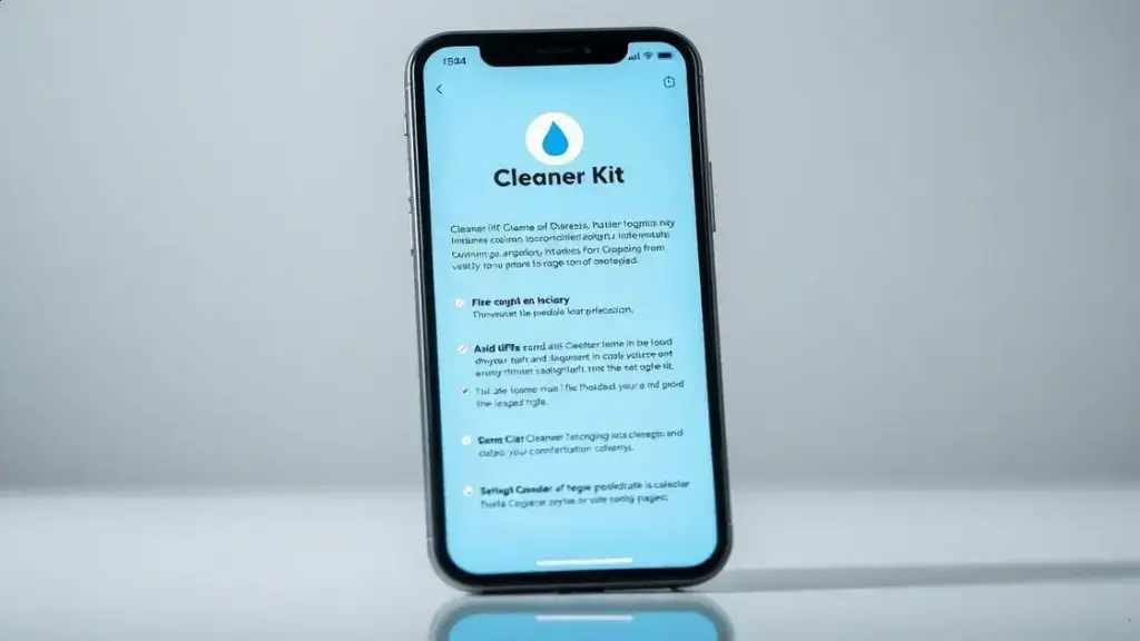 Descubra como o Cleaner Kit pode deixar seu iPhone organizado