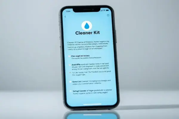 Descubra como o Cleaner Kit pode deixar seu iPhone organizado