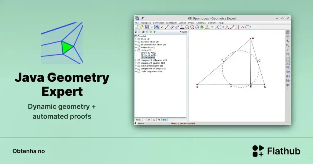 Descubra como o Java Geometry Expert transforma o ensino de geometria no Linux