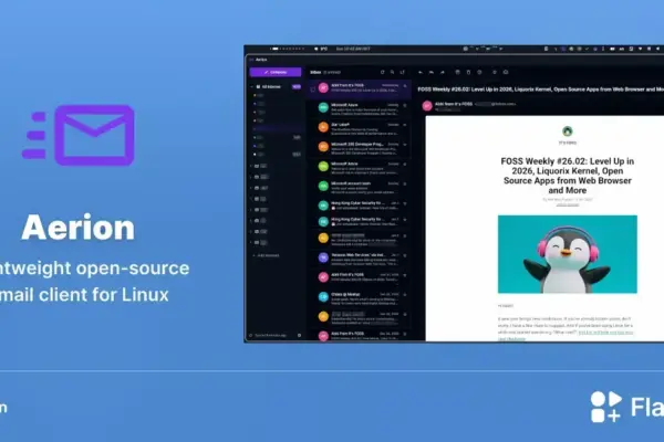 Descubra o Aerion: email leve e prático para Linux que você precisa conhecer