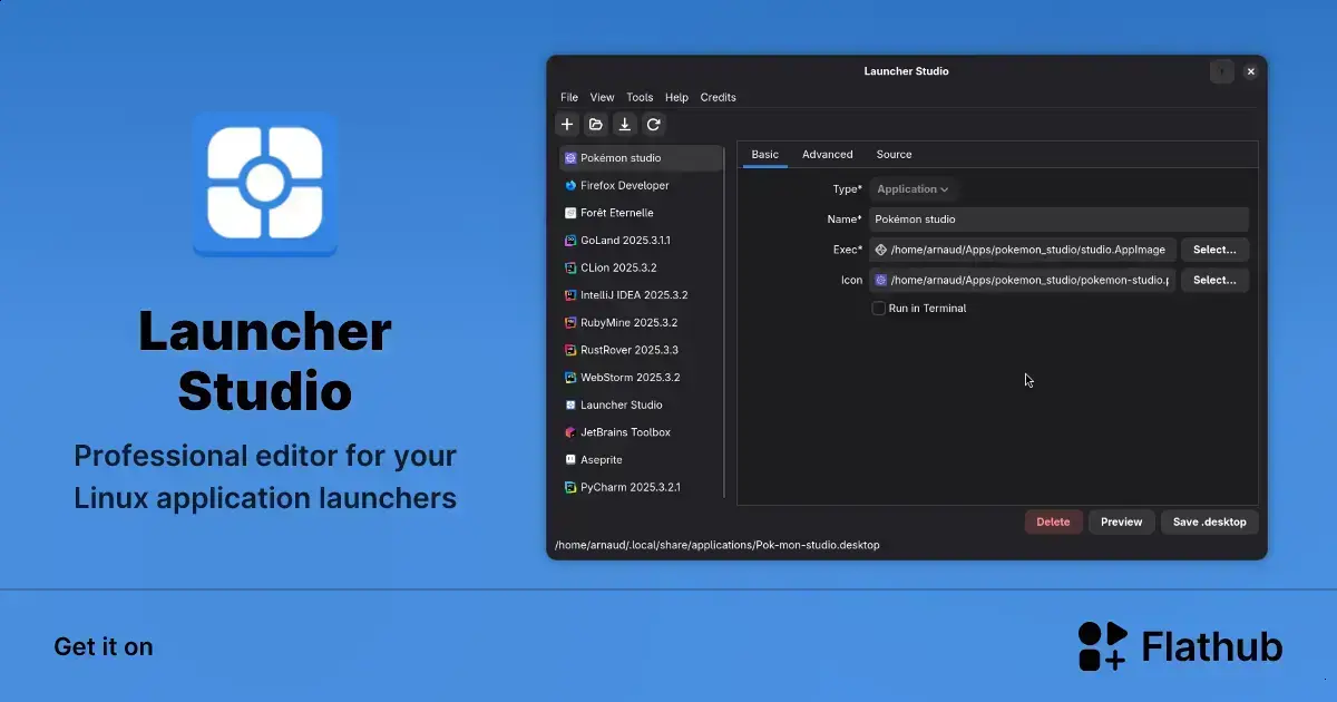 Descubra o Launcher Studio, o editor nativo para launchers Linux 1 Descubra o Launcher Studio, o editor nativo para launchers Linux