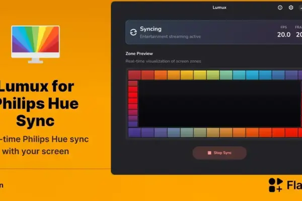Descubra o Lumux: Philips Hue Sync para Linux em tempo real