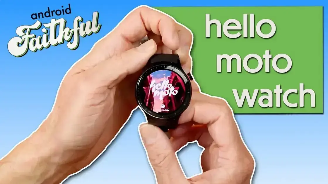 Desvendando a Motorola Moto Watch: Unboxing e Primeiras Impressões