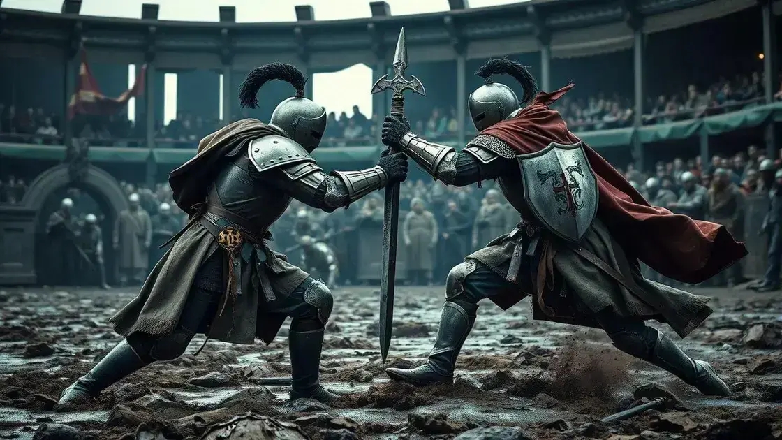 Dunk e Aerion: A Batalha Brutal do Episódio 5 de A Knight of the Seven Kingdoms 1 Dunk e Aerion: A Batalha Brutal do Episódio 5 de A Knight of the Seven Kingdoms