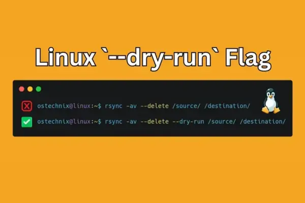 Evite Erros no Linux: Conheça o Poder do Comando --dry-run