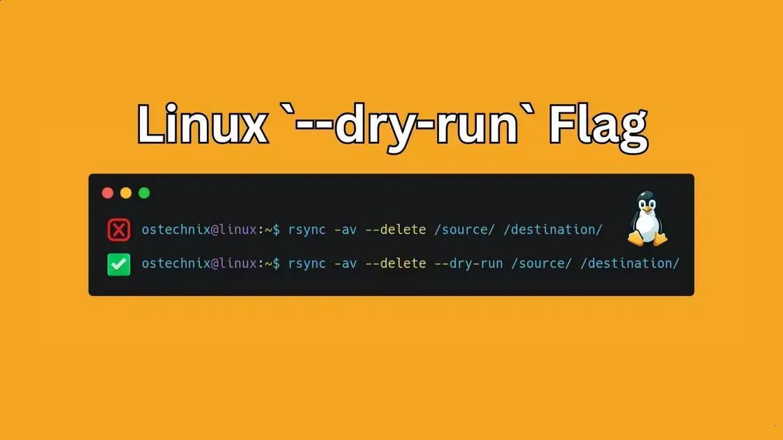 Evite Erros no Linux: Conheça o Poder do Comando --dry-run