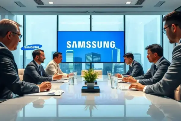 Executivos da Samsung optam por bônus em ações diante de crescimento