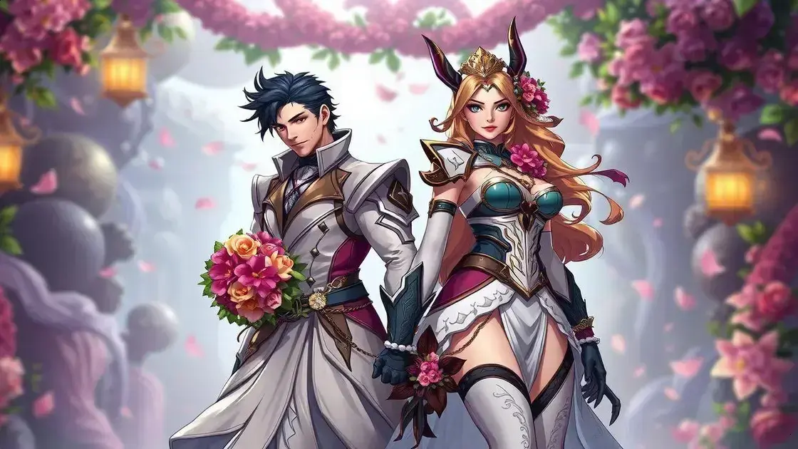 Gambit e Rogue ganham skins de casamento em evento especial