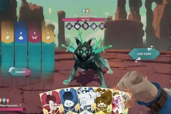 Handmancers: duelo em primeira pessoa com pedra, papel e tesoura e deck-building