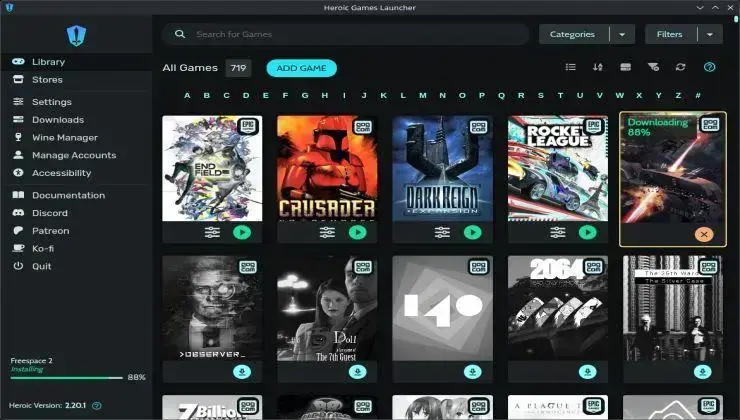 Heroic Games Launcher 2.20.1 traz correções essenciais e melhorias no Linux 1 Heroic Games Launcher 2.20.1 traz correções essenciais e melhorias no Linux