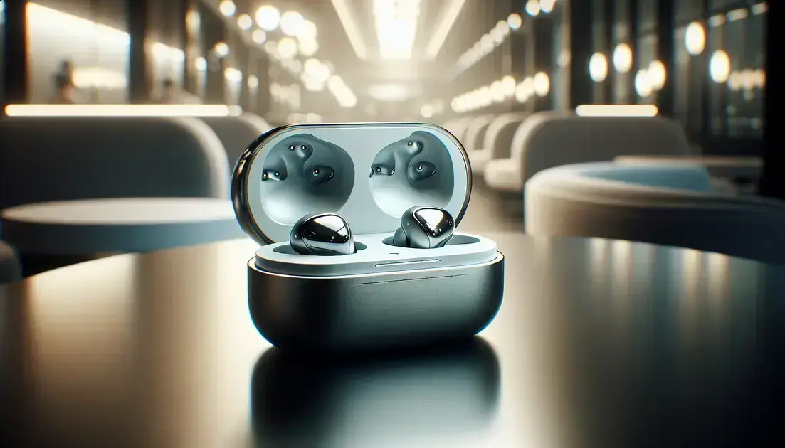 Imagens vazadas dos Galaxy Buds 4 Pro em firmware One UI 9