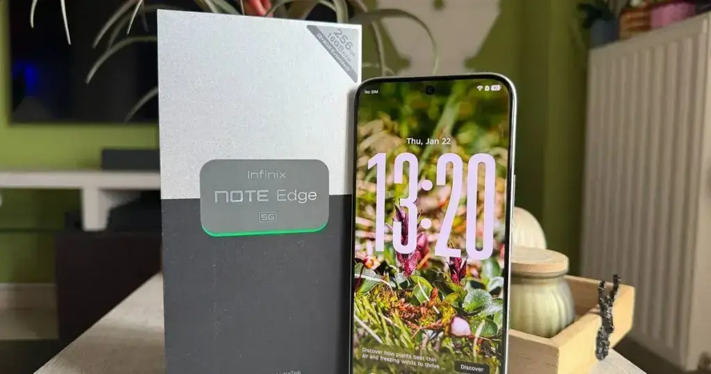 Infinix NOTE Edge: O smartphone midrange que redefine o design em 2026