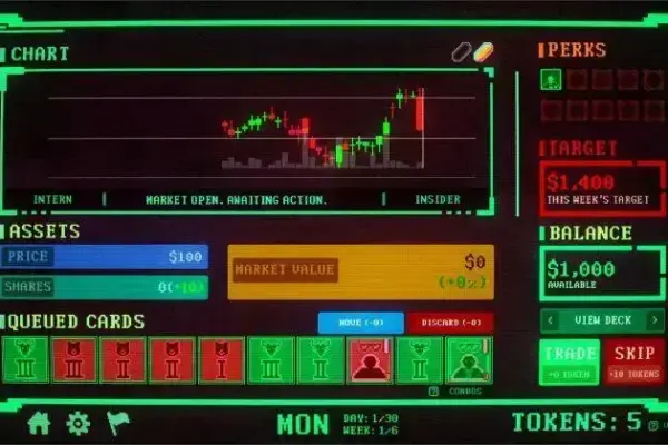 Insider Trading: domine o mercado e transforme apostas em fortuna no game roguelike
