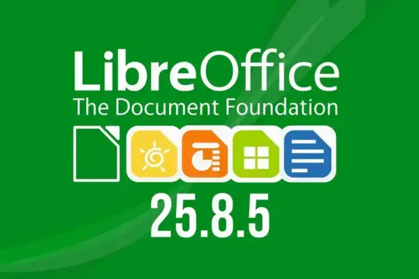 LibreOffice 25.8.5 lançado com 62 correções e melhorias significativas