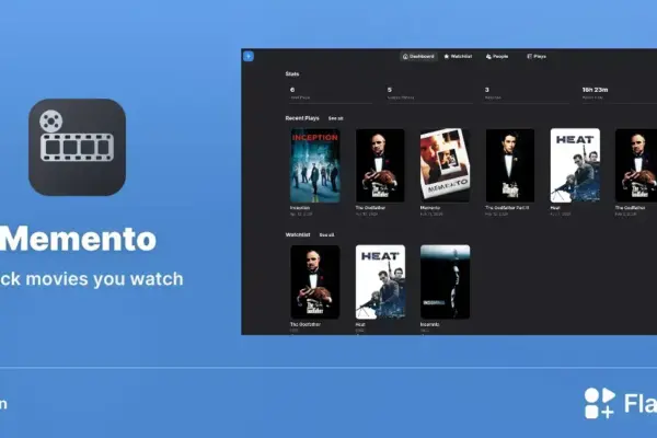 Memento: O app para Linux que é seu diário pessoal de filmes