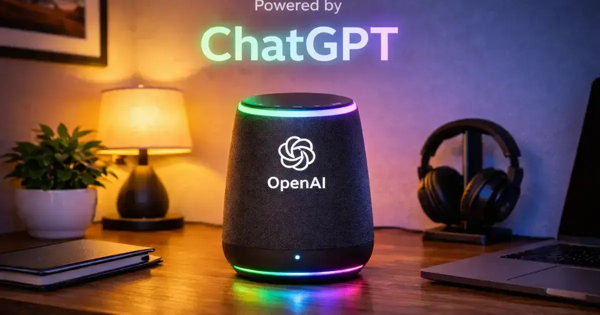 OpenAI Lança Smart Speaker com Recursos Avançados em 2027 1 OpenAI Lança Smart Speaker com Recursos Avançados em 2027