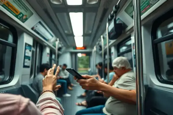 Por que o recurso Live Caption do Android 16 é essencial no transporte público