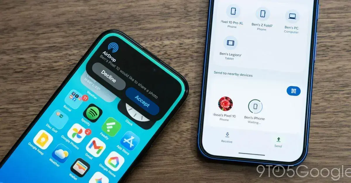 Quick Share remove modo sempre ativo e se adapta ao iOS 1 Quick Share remove modo sempre ativo e se adapta ao iOS