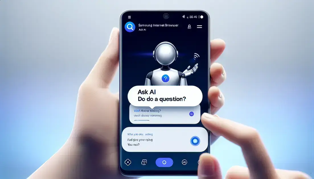Samsung Internet ganha recurso inovador 'Ask AI' no One UI 9