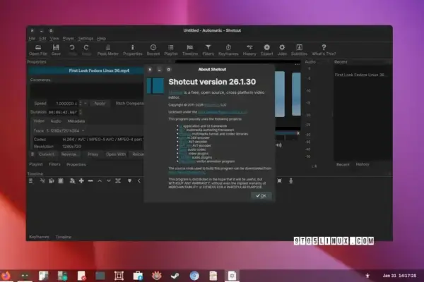 Shotcut 26.1: Novo Editor de Vídeo Com Decodificação por Hardware