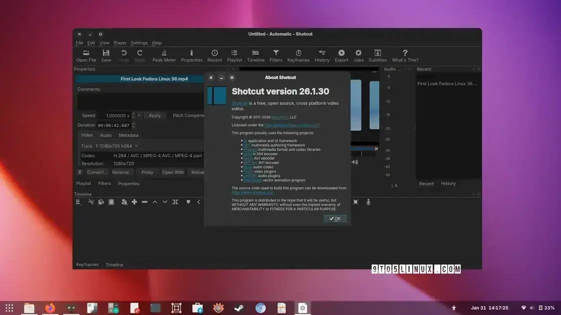 Shotcut 26.1: Novo Editor de Vídeo Com Decodificação por Hardware