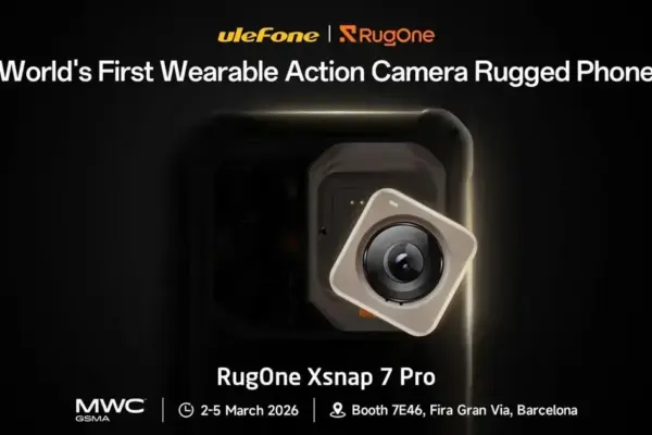 Ulefone RugOne Xsnap 7 Pro desafia Honor ROBOT PHONE com câmera destacável inovadora