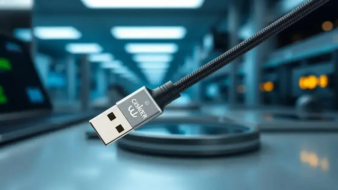 Xiaomi apresenta cabo USB-C reverso e acessível com carregamento rápido de 120W