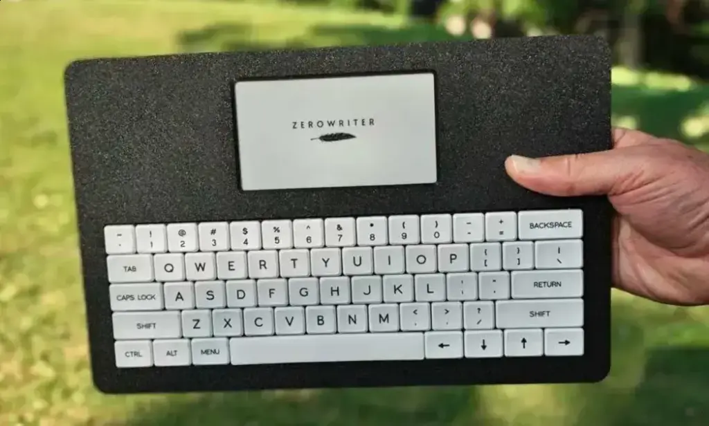 Zerowriter Ink: O novo processador de texto com tela E Ink chegou!