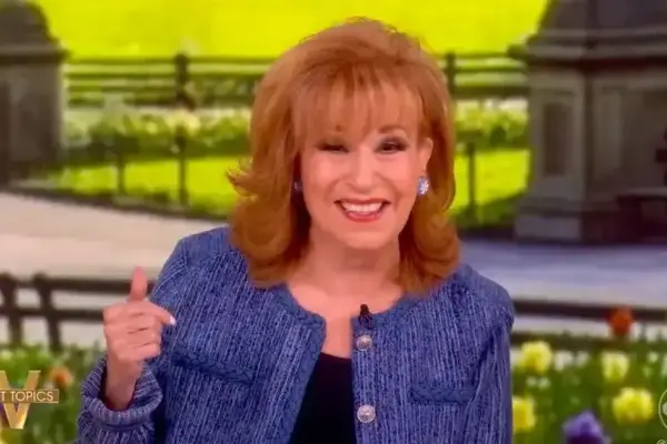 A resposta do governo Trump à piada de Joy Behar sobre o Irã