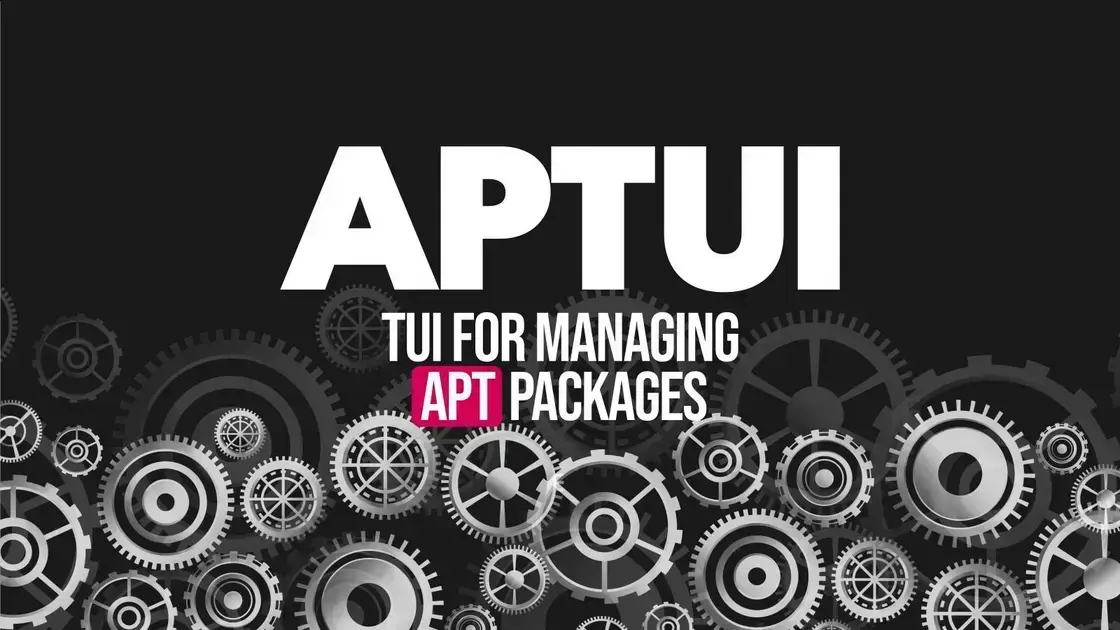 APTUI: uma nova interface para gerenciamento de pacotes no terminal 1 APTUI: uma nova interface para gerenciamento de pacotes no terminal